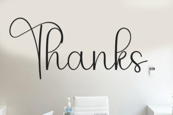 Following Font - Preview 6