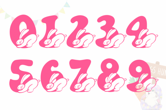 Groovy Easter Bunny Font - Preview 3