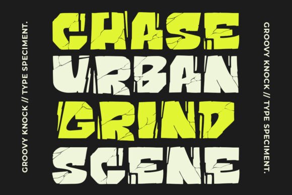 Groovy Knock Font - Preview 3
