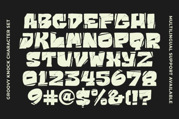 Groovy Knock Font - Preview 6