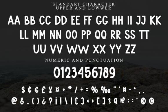 Magic Drawing Font PNG with transparent background - Preview 2