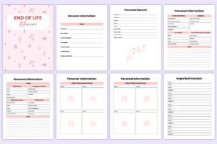 Printable End of Life Planner Canva Kdp Graphic by Mustafiz · Creative ...