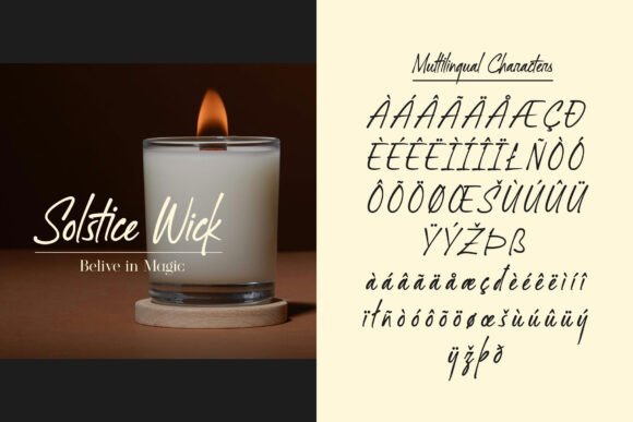 Silent Thinker Font PNG with transparent background - Preview 3