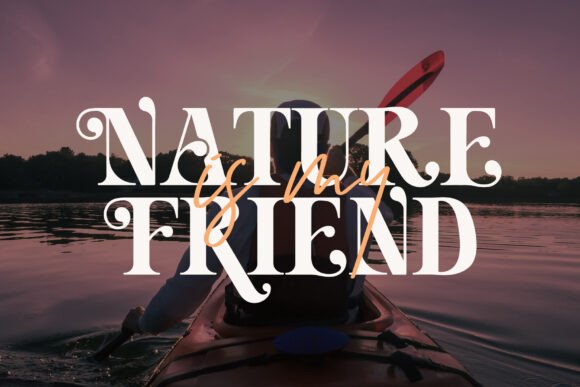Awake Lonely Font - Preview 4
