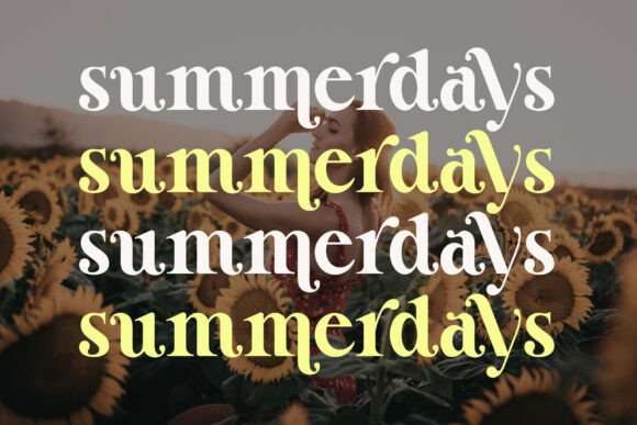 Awake Lonely Font - Preview 5