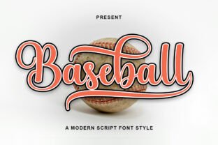 Baseball Font by IM Studio · Creative Fabrica