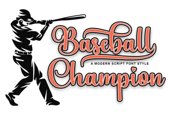Baseball Font - Preview 1