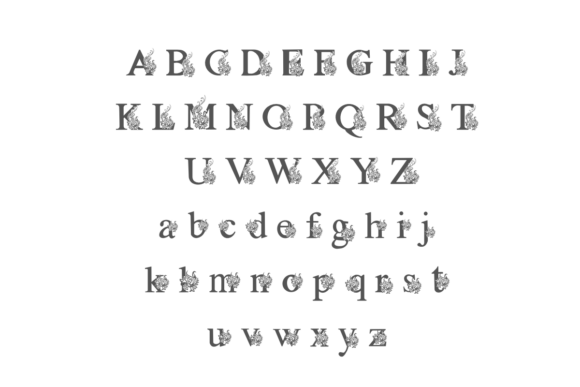 Beautiful Black Font - Preview 1