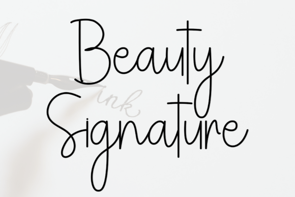 Birthday Singature Font - Preview 2