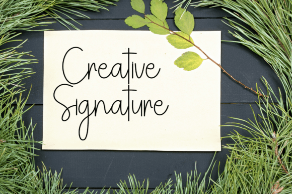 Birthday Singature Font - Preview 4