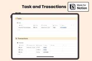 CRM Tracker Notion Template Graphic by YanisNotion · Creative Fabrica