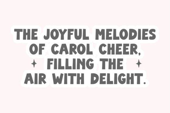 Carol Cheers Font - Preview 2