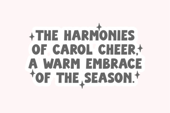 Carol Cheers Font - Preview 3
