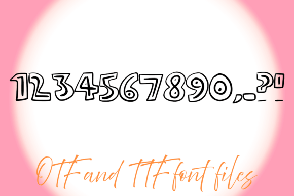Cartoon Carving Font - Preview 2