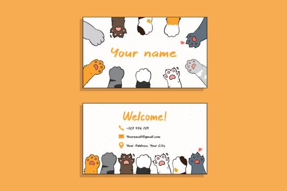 Cat Card Cute