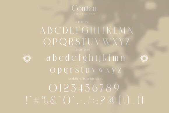 Contten Font - Preview 6