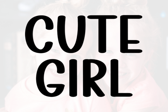 Cute Sister Font - Preview 2