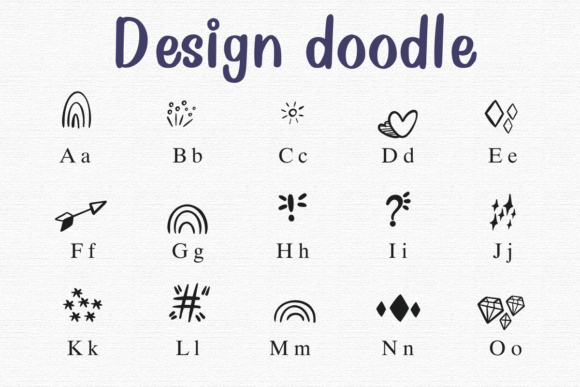 Design Doodle Font - Preview 1