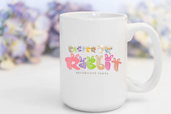 Easter Rabbit Font - Preview 5