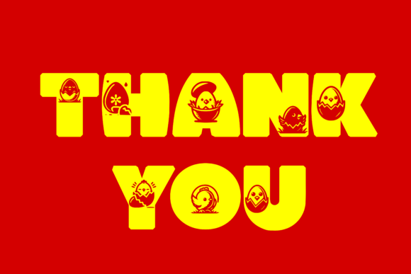 Egg Font - Preview 6