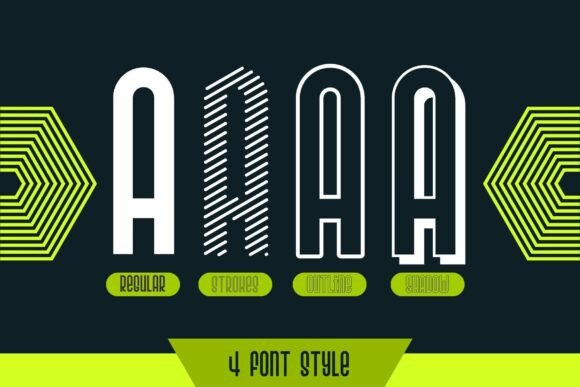 Fox Matrix Font - Preview 1
