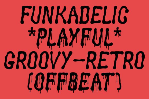 Groovy Liquor Font - Preview 3