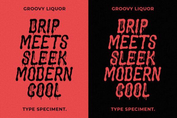 Groovy Liquor Font - Preview 5