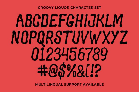 Groovy Liquor Font - Preview 6