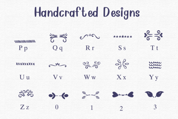 Handcrafted Designs Font - Preview 2