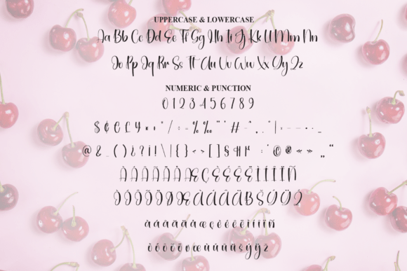 Happy Cherry Font - Preview 6