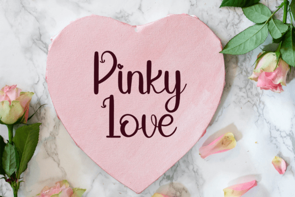 Heart Font - Preview 1