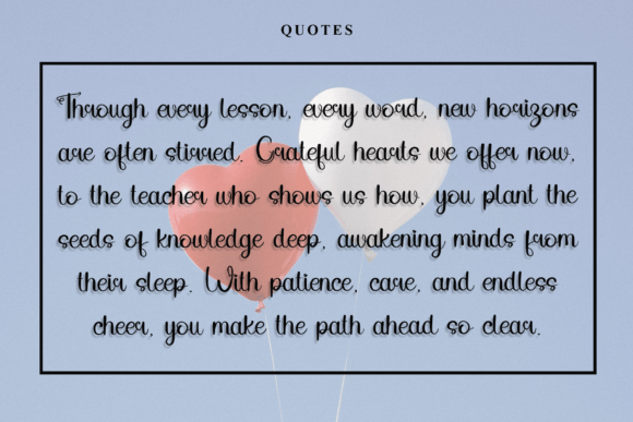 Heart Font - Preview 5