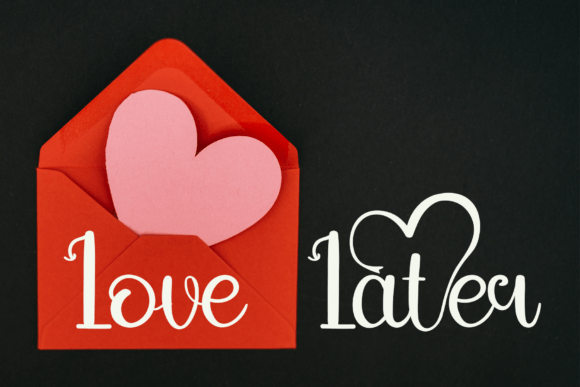 Heart Font - Preview 6