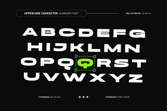 Juanior Font PNG with transparent background - Preview 1