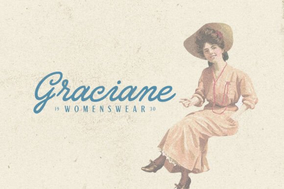 Lodiane Script Font PNG with transparent background - Preview 2
