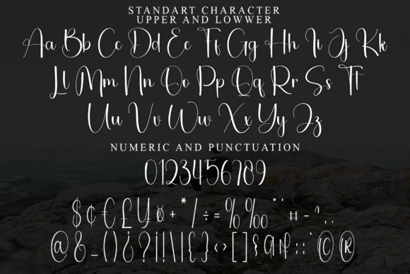 Master Beauty Font PNG with transparent background - Preview 3