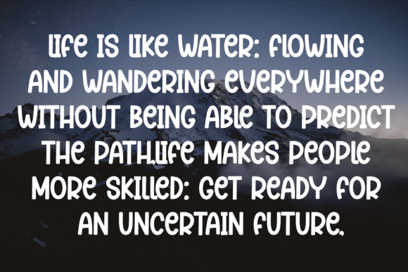 Morning Highland Font PNG with transparent background - Preview 5