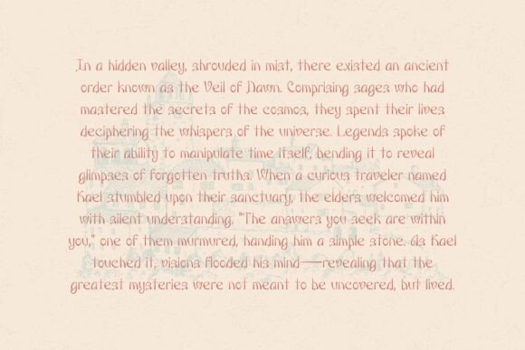Mystic Order Font PNG with transparent background - Preview 6