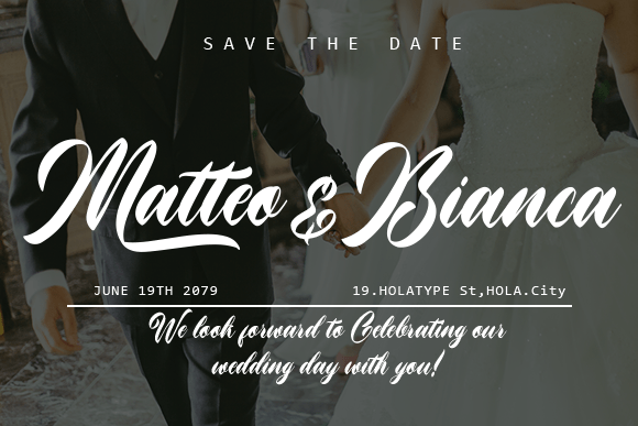 Nicoleta Font PNG with transparent background - Preview 2