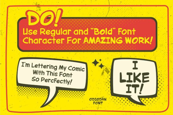 Odiodan Font PNG with transparent background - Preview 3