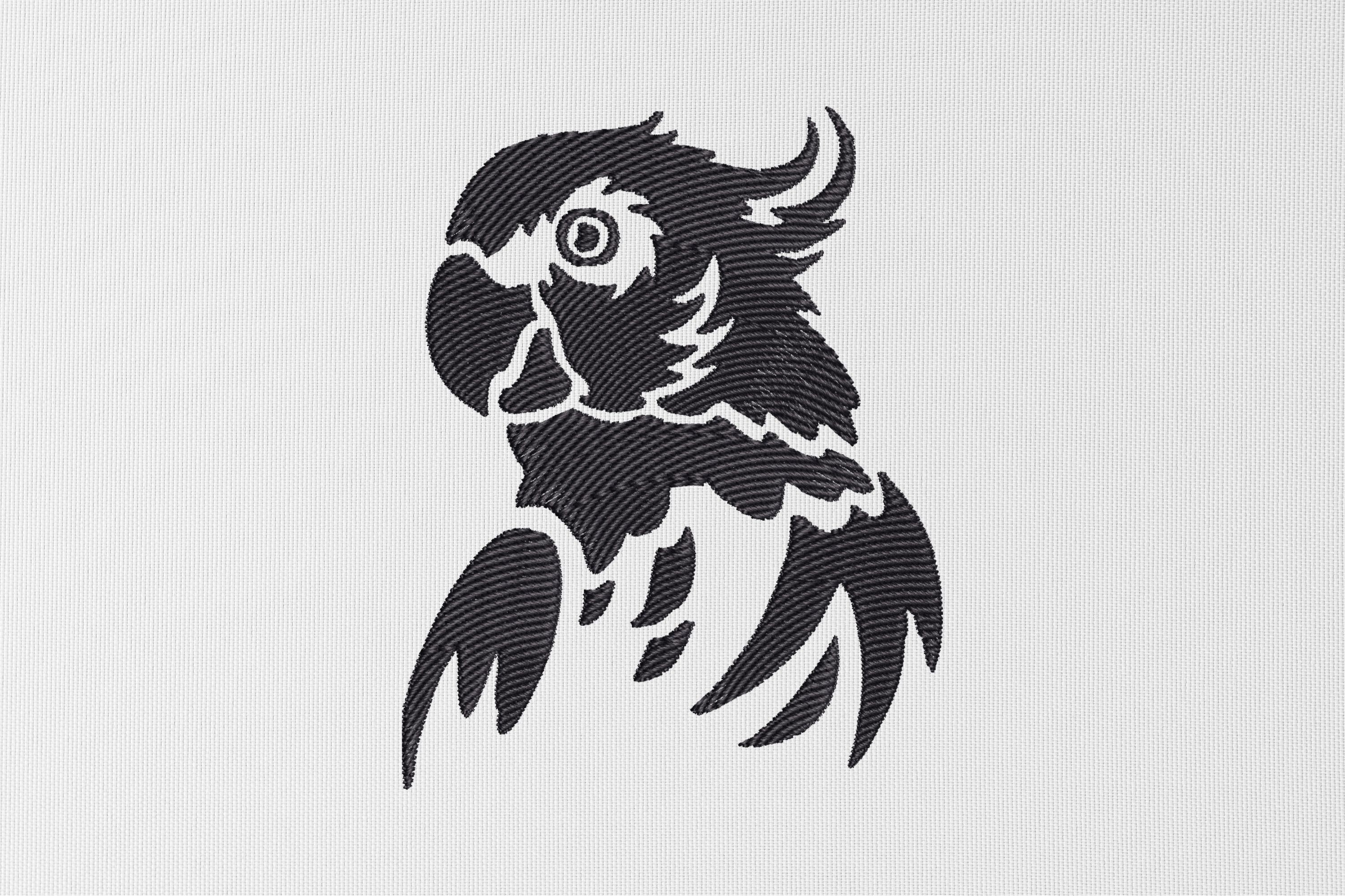 Parrot Embroidery Design