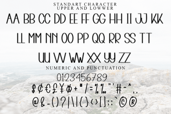 Perfect Alphabet Font PNG with transparent background - Preview 3
