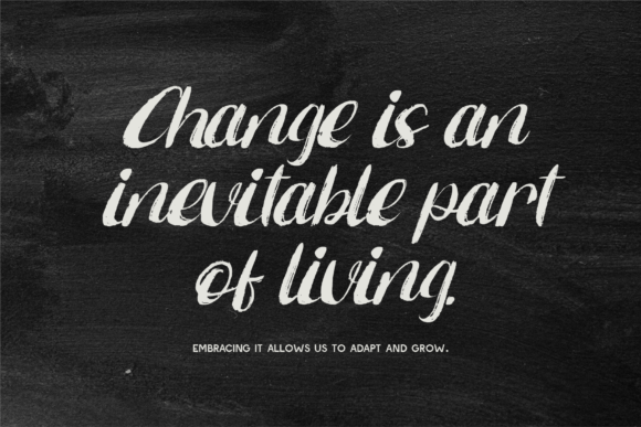Rustic Swipes Font PNG with transparent background - Preview 2