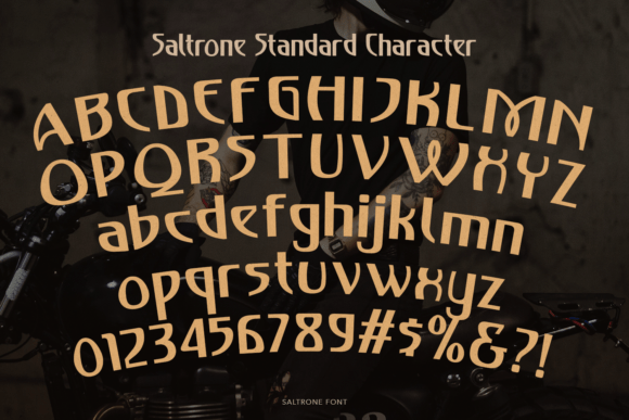 Saltrone Font PNG with transparent background - Preview 2