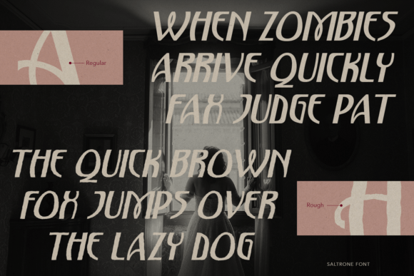 Saltrone Font PNG with transparent background - Preview 6