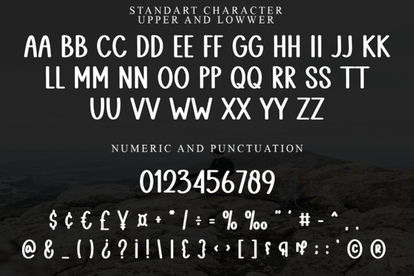 Banana Bread Font - Preview 6