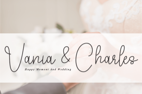 Calligraphy Font - Preview 1