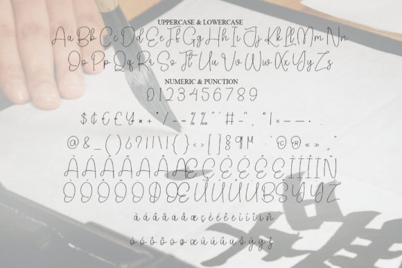 Calligraphy Font - Preview 6