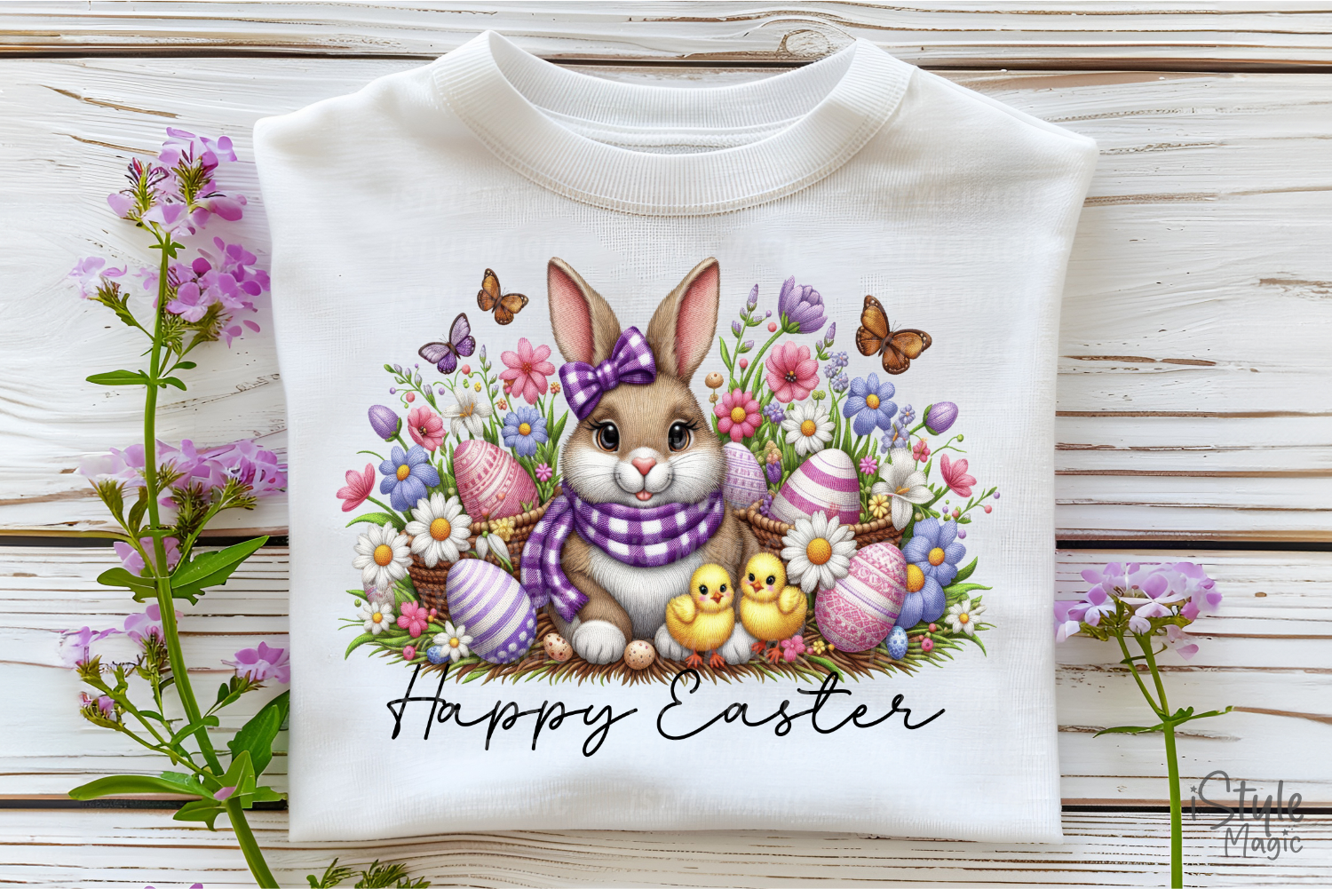 Happy Easter Bunny Sublimation PNG Graphic by iStyleMagic · Creative ...
