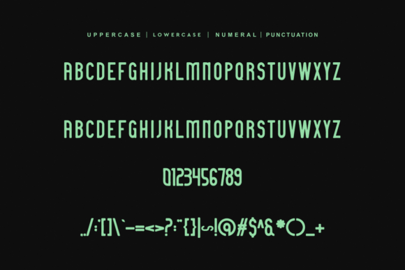 Hekotha Font PNG with transparent background - Preview 4